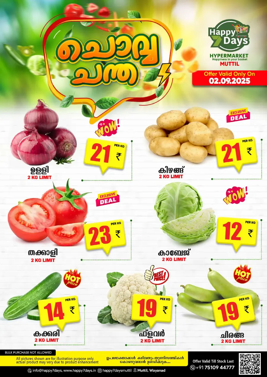 Chovva chanda In Happy 7 Days Wayanad